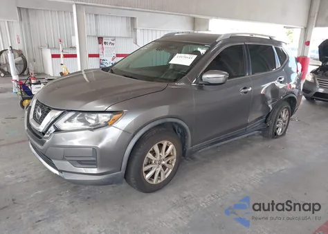 2019 Nissan Rogue Sv из США, поврежденный, VIN KNMAT2MV5KP556537